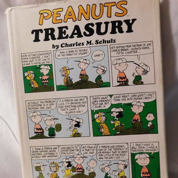 Peanuts Other - Peanuts Treasury by Charles M Schulz 1969 Hardcover Book Vintage